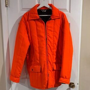 VTG Men's Patriot Industries Orange Hunting Coat/Parka size‎ XL